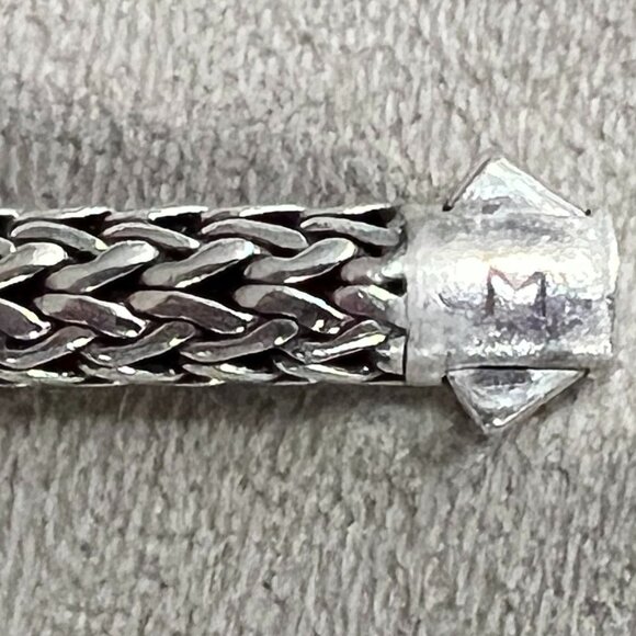 John Hardy Palu Silver 925 and 22k Gold Bracelet - Picture 5 of 7